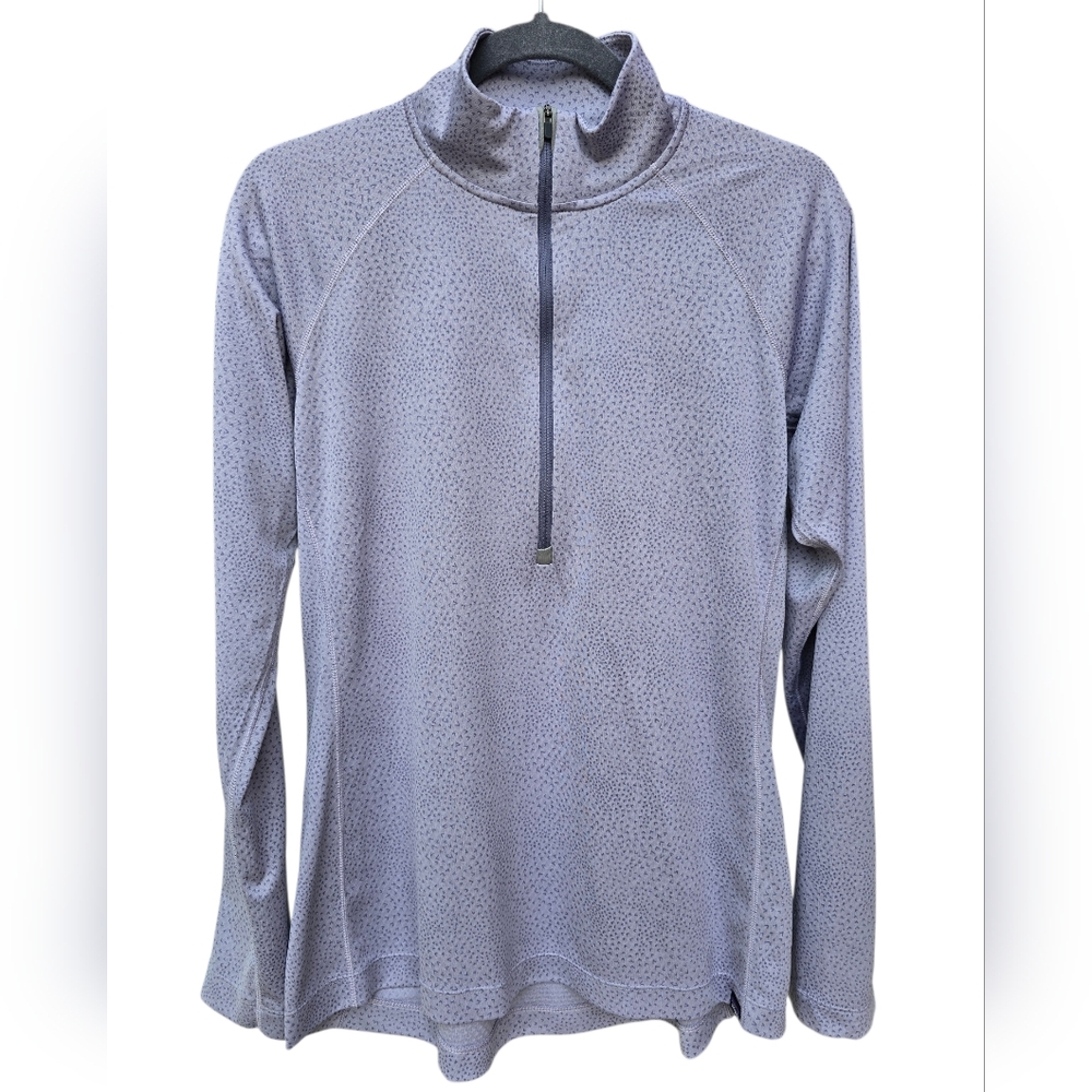 Patagonia Women's Capilene Midweight Zip Neck Half Zip XL Lilac 44457 FA19